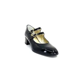 Ivoire 914 Cuir Vernis Noir