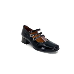 Ivoire 710 Cuir Vernis Noir