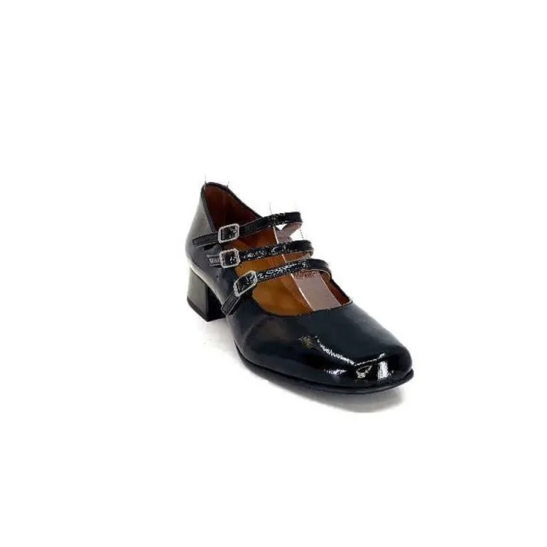 Ivoire 710 Cuir Vernis Noir