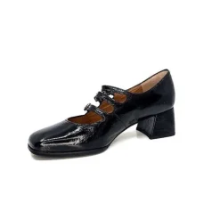 Ivoire 4145 Cuir Vernis Noir