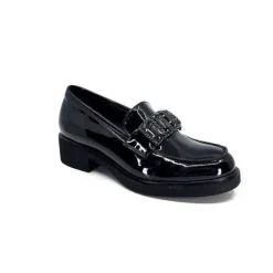 Ivoire 844926 Cuir Vernis Noir