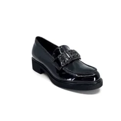 Ivoire 844926 Cuir Vernis Noir