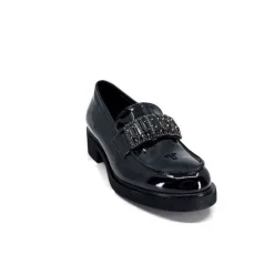 Ivoire 844926 Cuir Vernis Noir