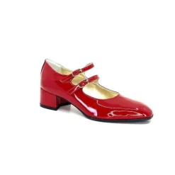 Ivoire 914 Cuir Vernis Rouge