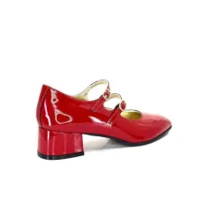 Ivoire 914 Cuir Vernis Rouge