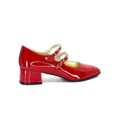 Ivoire 914 Cuir Vernis Rouge