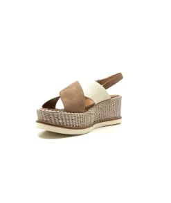 Ivoire 2153 Daim Marron Cuir Creme