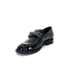 Ivoire 77502 Falconi Cuir Vernis Noir