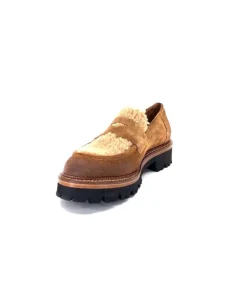 Ivoire 3276 Sabbia Montone Daim Marron