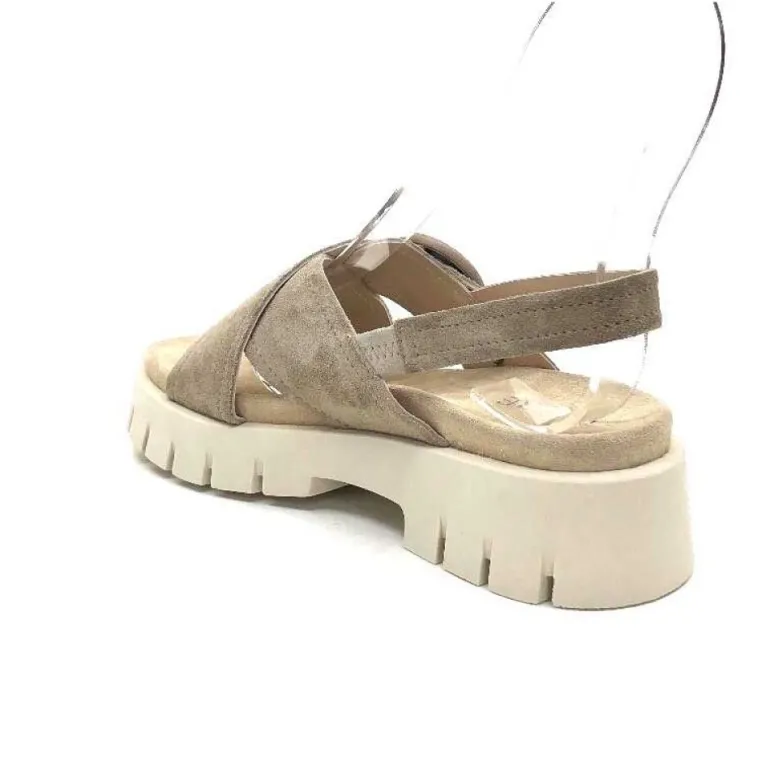 Ivoire A49032 Cuir Taupe