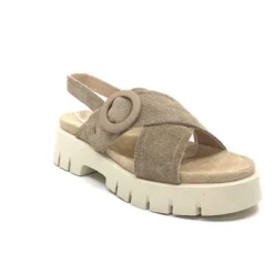 Ivoire A49032 Cuir Taupe