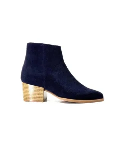 Ivoire A45151 Daim Bleu Marine