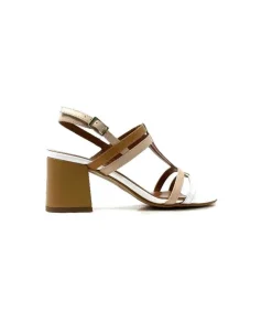 Ivoire B621 F Romagna Cuir Blanc Beige