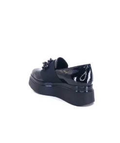 Ivoire 2C4386 Cuir Vernis Noir