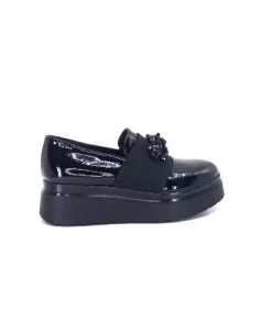 Ivoire 2C4386 Cuir Vernis Noir