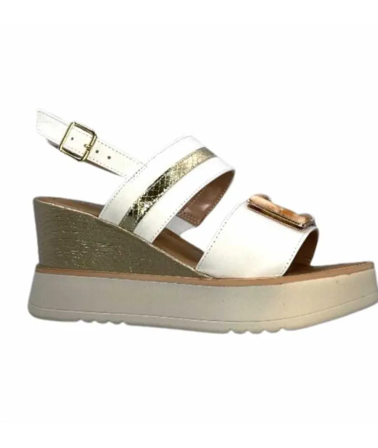 Ivoire 7C 4670Pe Cuir Blanc