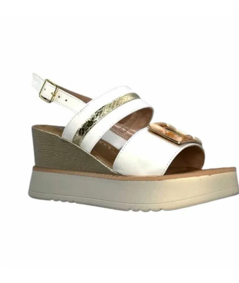 Ivoire 7C 4670Pe Cuir Blanc