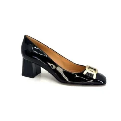 Ivoire Ch732 Cuir Vernis Noir