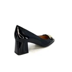 Ivoire Ch732 Cuir Vernis Noir