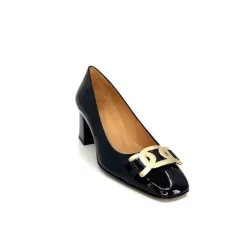 Ivoire Ch732 Cuir Vernis Noir