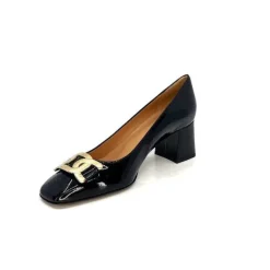 Ivoire Ch732 Cuir Vernis Noir