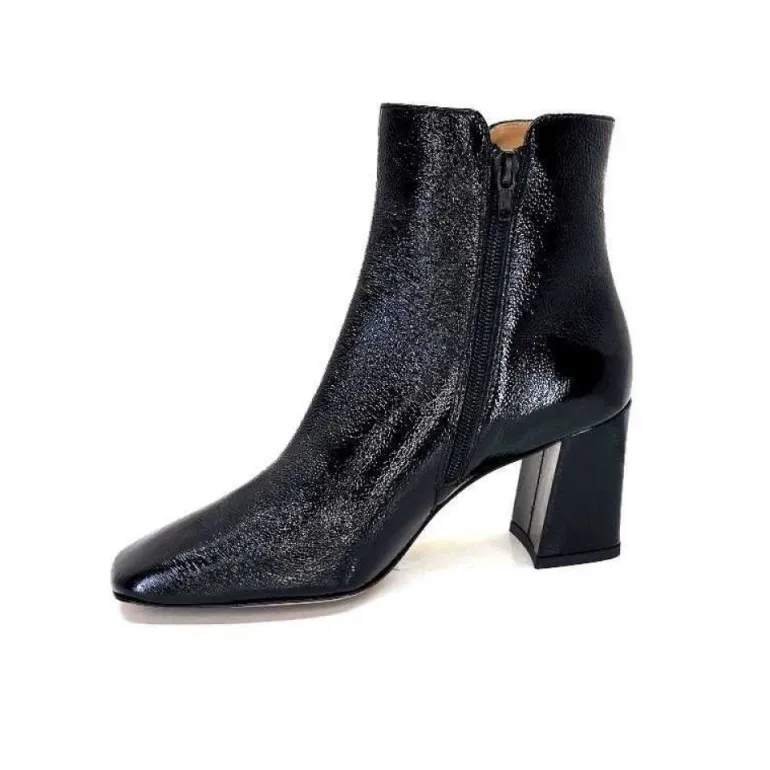 Ivoire Ch6556 Cuir Vernis Noir