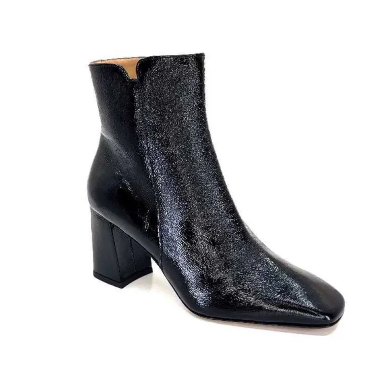 Ivoire Ch6556 Cuir Vernis Noir