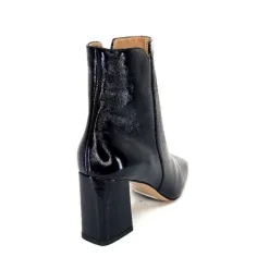 Ivoire Ch6556 Cuir Vernis Noir