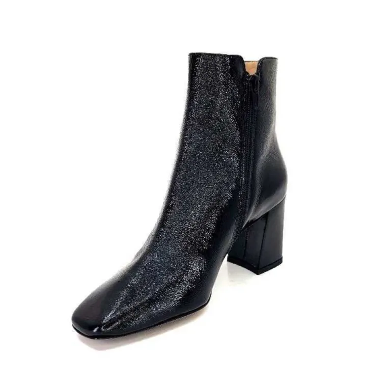 Ivoire Ch6556 Cuir Vernis Noir