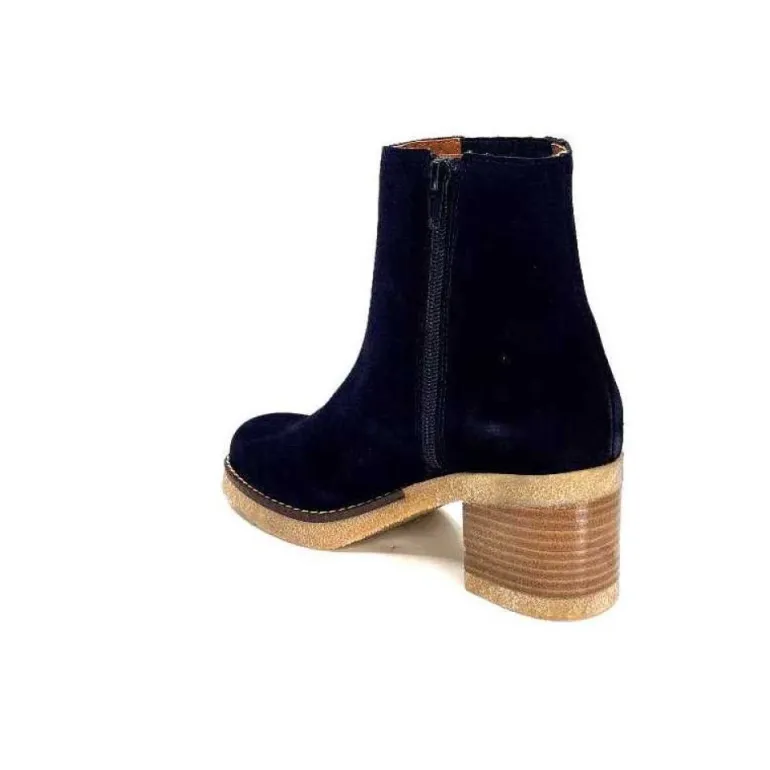 Ivoire Cv6104 Daim Bleu Marine