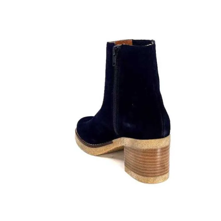 Ivoire Cv6104 Daim Bleu Marine