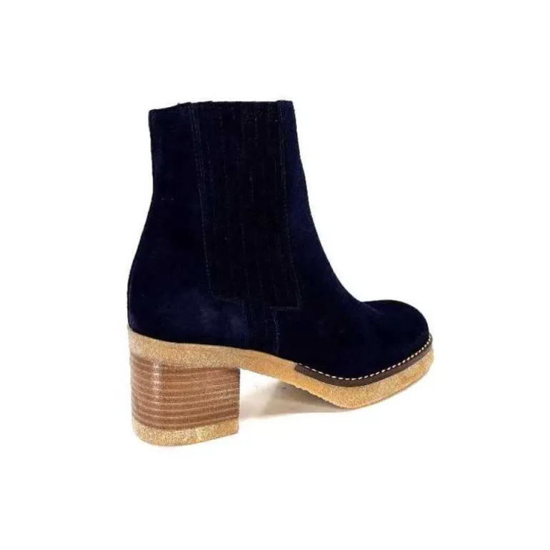 Ivoire Cv6104 Daim Bleu Marine