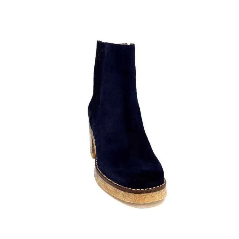 Ivoire Cv6104 Daim Bleu Marine