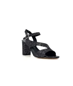 Ivoire F2215 Asia Textile Glitter Noir