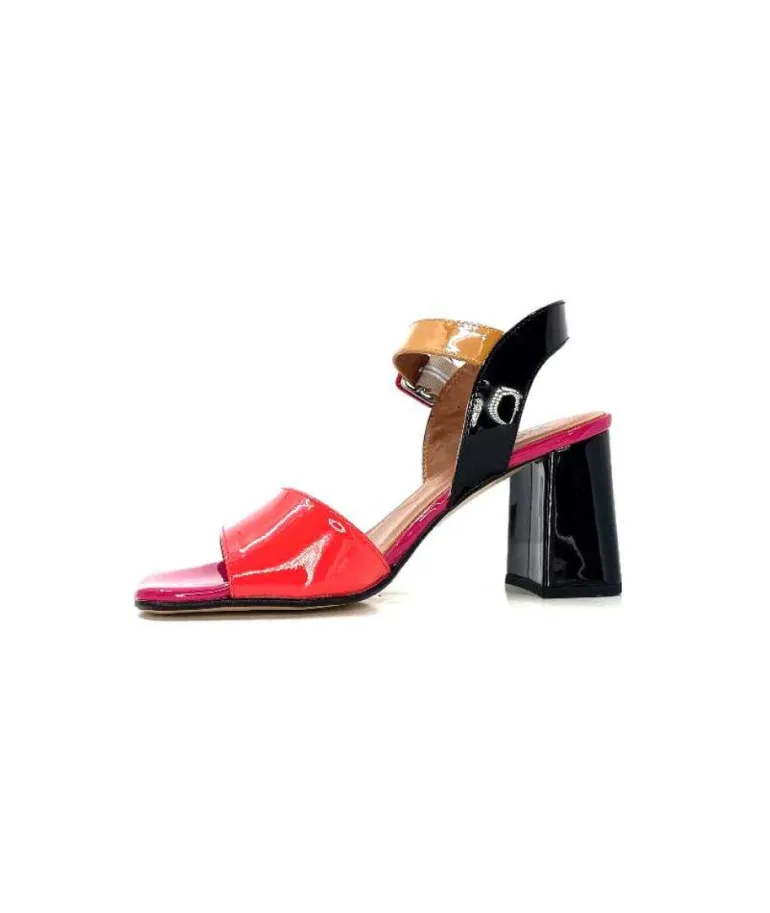 Ivoire F1136 Mare Cuir Vernis Multicolor