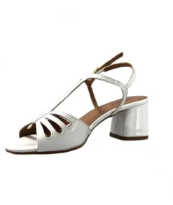 Ivoire F2295 Venezia Cuir Vernis Blanc