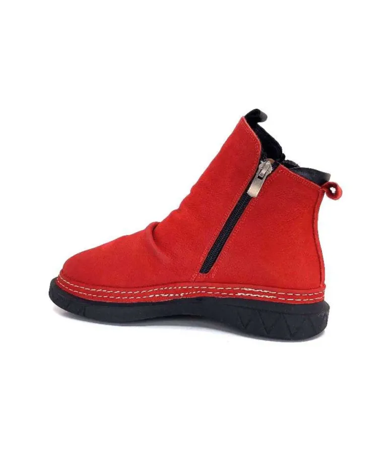 Ivoire 32Fe12 Cuir Vintage Rouge