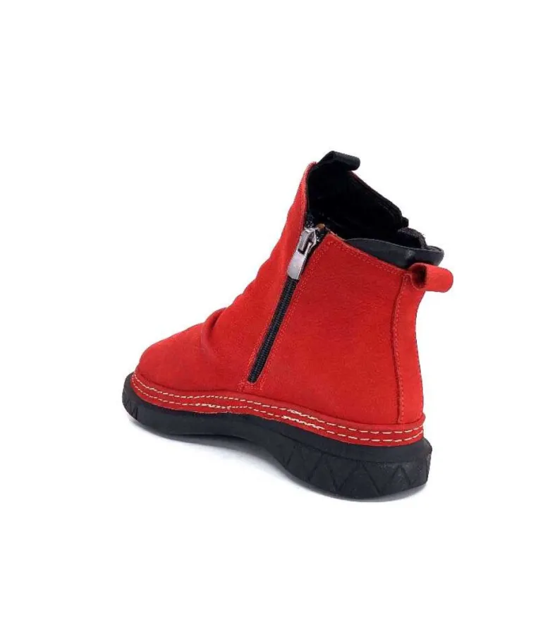 Ivoire 32Fe12 Cuir Vintage Rouge