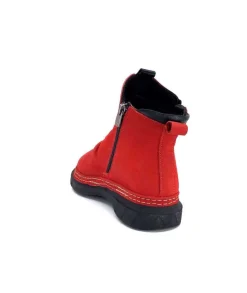 Ivoire 32Fe12 Cuir Vintage Rouge