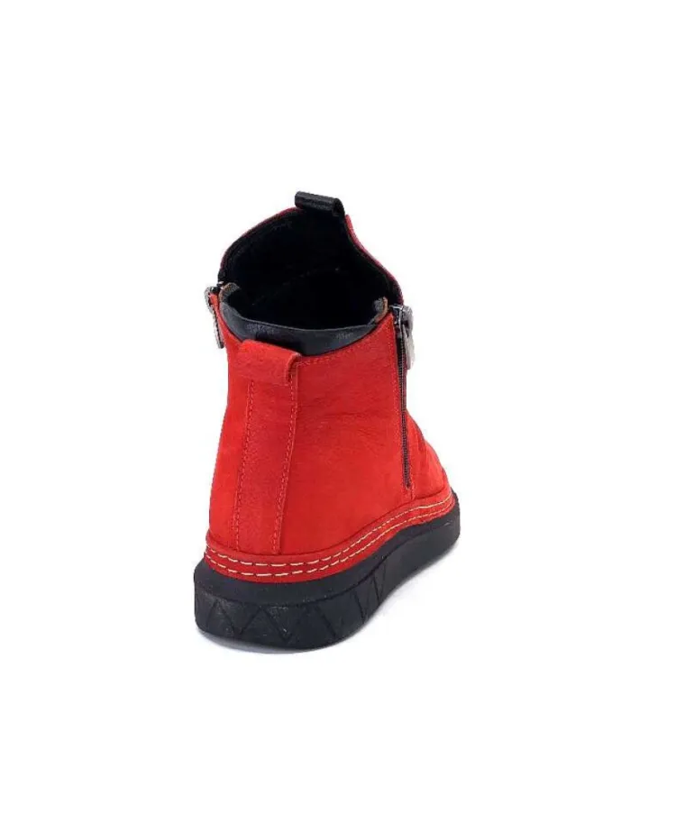 Ivoire 32Fe12 Cuir Vintage Rouge