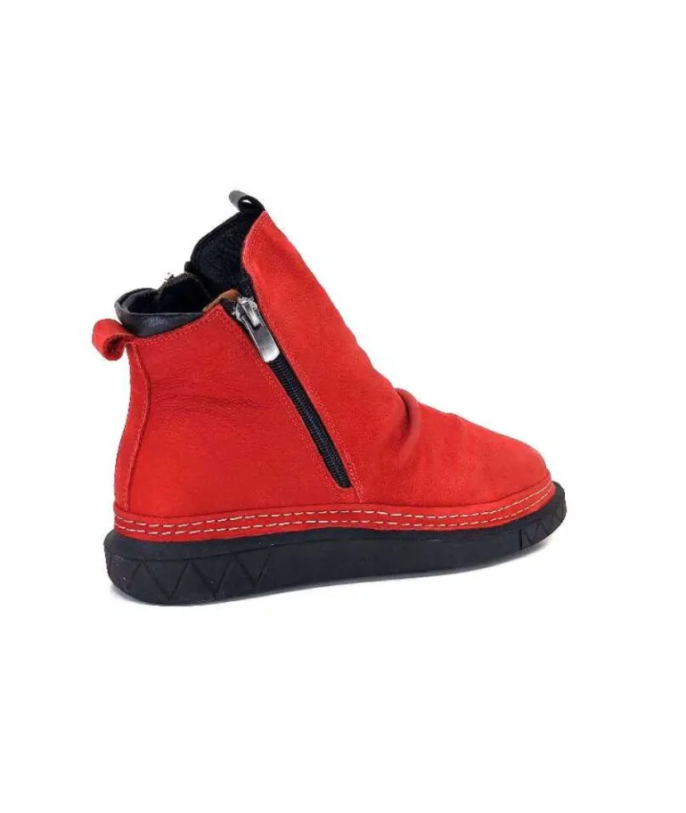 Ivoire 32Fe12 Cuir Vintage Rouge