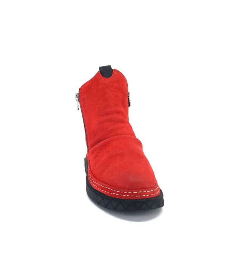 Ivoire 32Fe12 Cuir Vintage Rouge