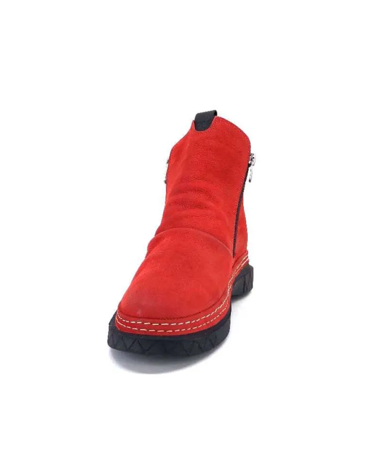 Ivoire 32Fe12 Cuir Vintage Rouge