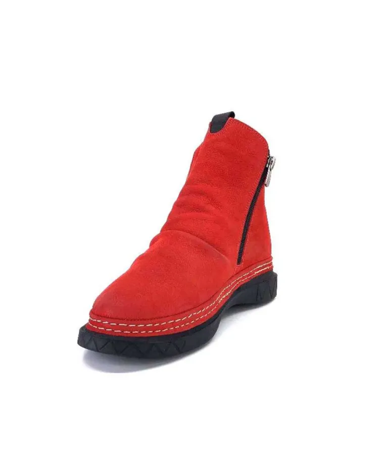 Ivoire 32Fe12 Cuir Vintage Rouge