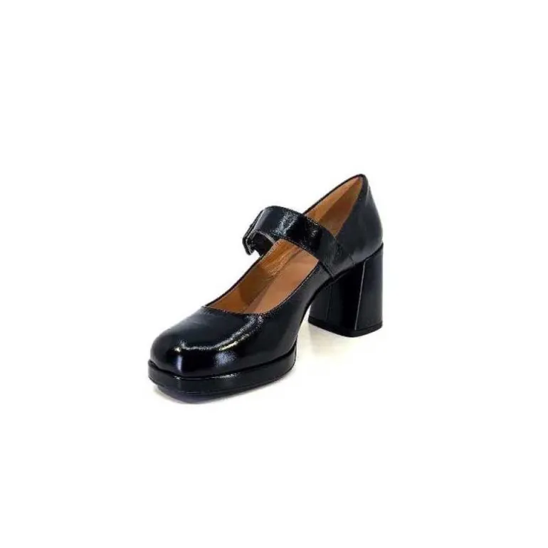 Ivoire K2002 M Cuir Vernis Noir