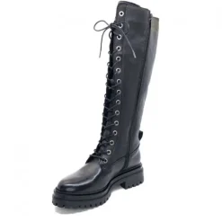 Ivoire Poggi Cuir Noir