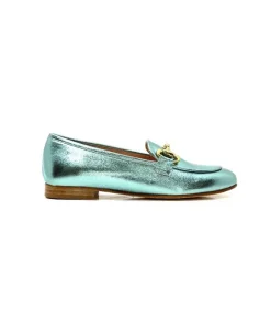 Ivoire S102 Cuir Metal Turquoise