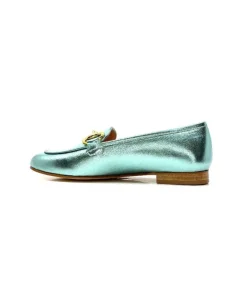 Ivoire S102 Cuir Metal Turquoise
