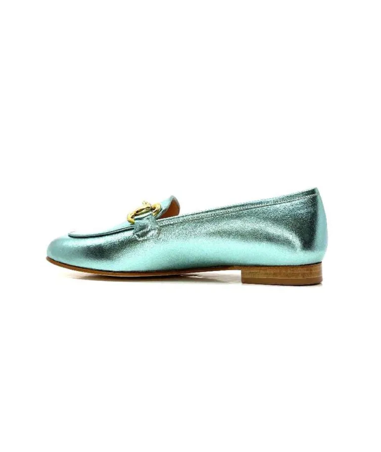Ivoire S102 Cuir Metal Turquoise