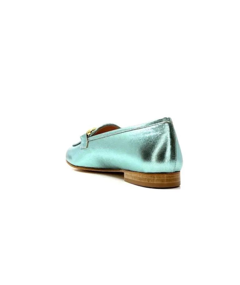 Ivoire S102 Cuir Metal Turquoise